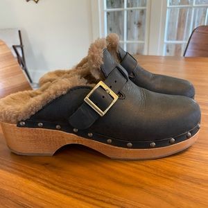 Redone 70s Shearling Clog